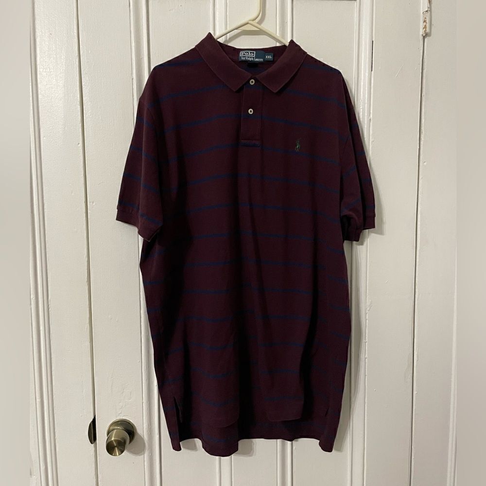 VINTAGE Polo Ralph Lauren short sleeve collar shirt